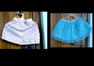 Cotton Skirt Of Two(Combo)