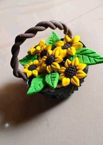 Sunflower Basket