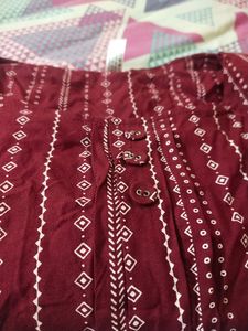 MAROON TUNIC