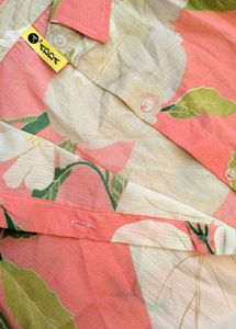 Floral Print Casual Shirt