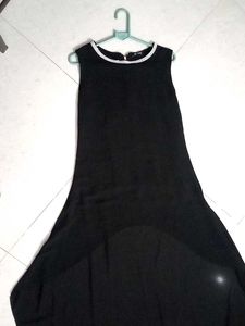 Elegant Black Maxi Dress With Jacket