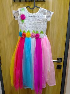 Party Wear Frock For Girls  - Used Only Once