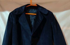 Navy Blue Over Coat