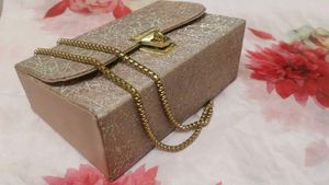 Sparkling Silver Clutch