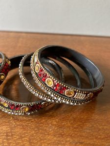 Stone Brown Bangles