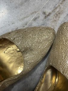 Golden Sparkle Heels