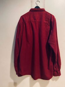 Red Casual Shirt