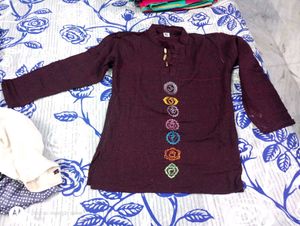 Chakra Embroidered Top &amp; Jogger Set (Spiritual 🌞)