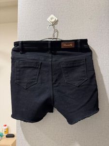 Black Shorts Unused 28 Waist Little Strechable