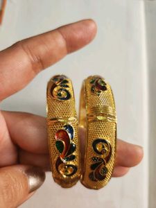 Gold-Plated Bangle Set