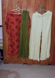 Cotton 3 Piece Suit Set
