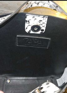 Zara Snake Print Bag