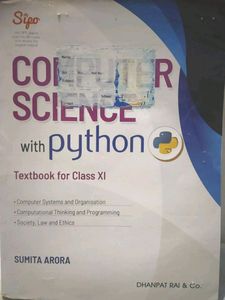 Computer Science Class 11 Iith Session - 2021-22