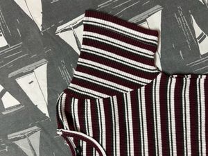 Striped Ribbed Tee