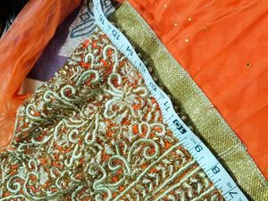 Elegant Peach Embroidered Anarkali