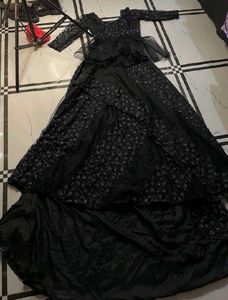 Black lehenga