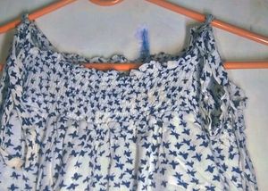 Butterfly Print Sleeveless Top