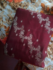 Benarasi Saree With Blouse Piece Attached