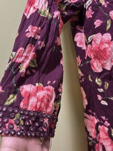 Beautiful Pure Cotton Aline Suit