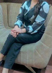 Black And White Jumpsuit