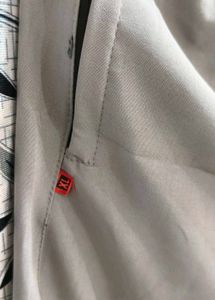 Men&#39;s Grey Casual Shorts with Zipper Pockets – XL