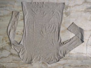 Gray Long Sleeve T-Shirt