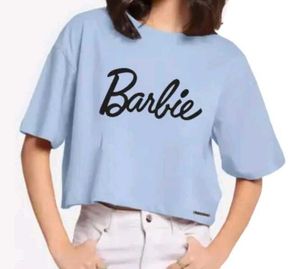 Togs & Terre Printed Barbie Crop Top