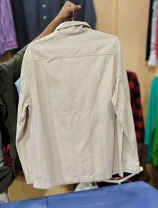 SPAO Beige Button-Up Shirt✅✅