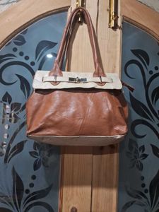 Vintage Leather Hermes Dupe Bag