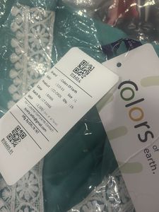 Elegant Turquoise Co ord set size L