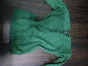 Forest Green Grunge  Sweater