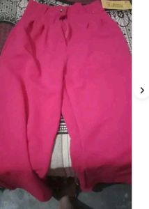 Hot Pink Relaxed Pants