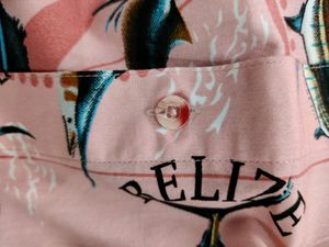 Cotton Shirt With Foldable Sleeves