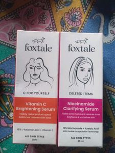 Sunscreen, Serum, Facewash, Moisturizer