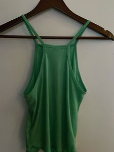 Nike Ribbed Tank - Green