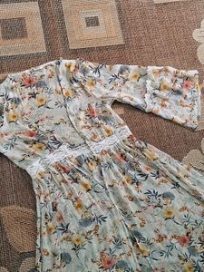 Floral Print Shurg