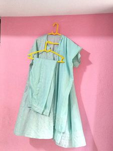 Light Blue Kurta Set