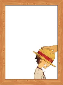 LED Frame Of Luffy From One Piece
