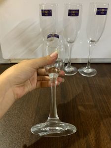 Long Wine 🍷🥂glass Set Of 4