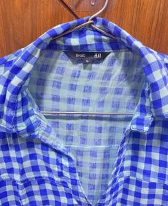 Blue Checked Shirt