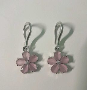 sliver earing Cute Flower Earrings
