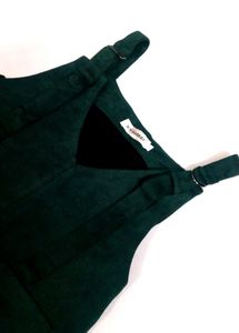 korean dungaree Dress
