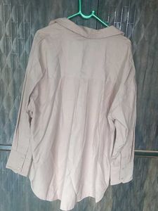 Elegant Beige Oversized Shirt🍂🤎✨