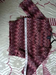 Crop Top With Dress Combo