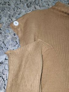 Elegant Turtleneck Knit Sweater