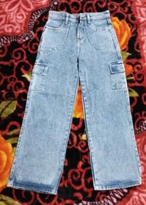 blue cargo pants