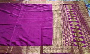 Elegant Purple Saree