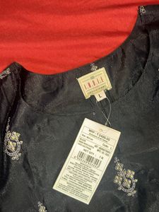 Brand New Black Kurta With Tag