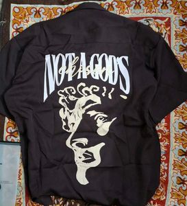 Burgundy What the Flex Shirt