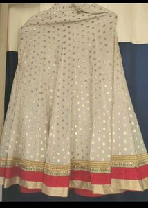 polka skirt/lehanga dress